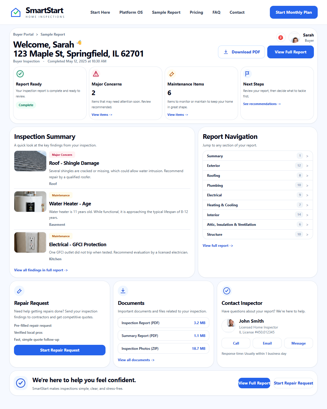 Buyer Portal preview